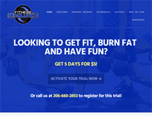 Tablet Screenshot of fitnessrevolutionwithjill.com